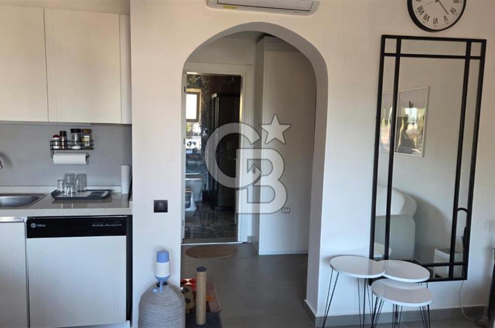 Bodrum Bitez Asarlıkta Rezidans Havuzlu Kiralık Eşyalı 1+1 Daire
