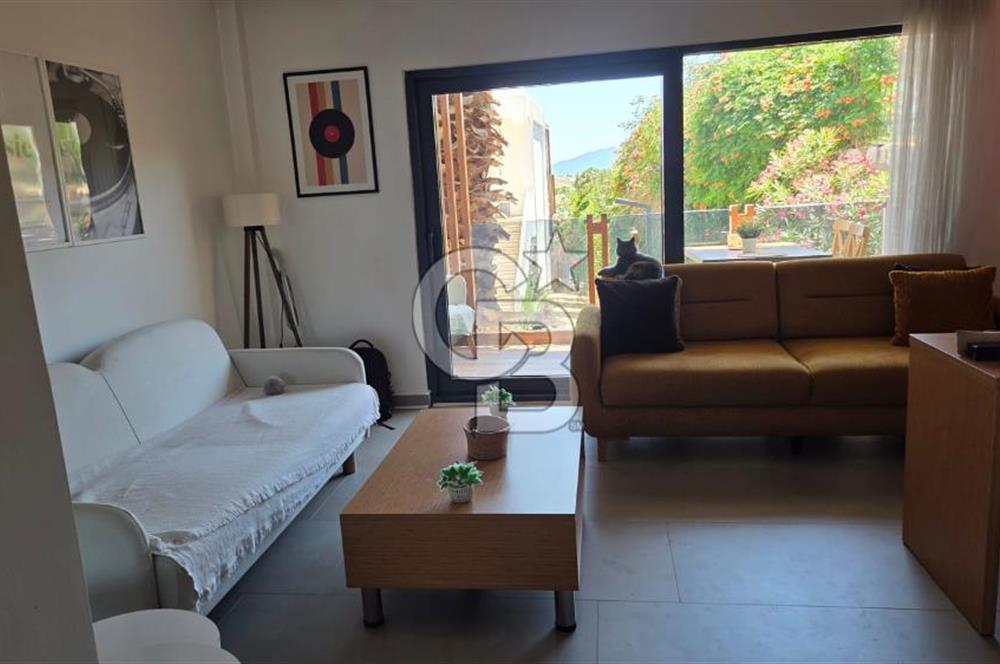 Bodrum Bitez Asarlıkta Rezidans Havuzlu Kiralık Eşyalı 1+1 Daire