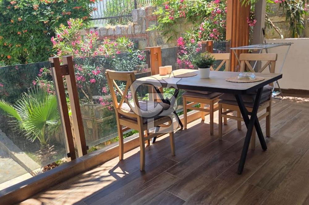 Bodrum Bitez Asarlıkta Rezidans Havuzlu Kiralık Eşyalı 1+1 Daire
