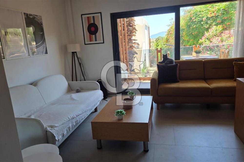 Bodrum Bitez Asarlıkta Rezidans Havuzlu Kiralık Eşyalı 1+1 Daire