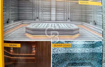 Finike'de Deniz/Havuz Manzaralı 1+1 Lüks Teraslı Daire