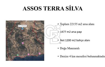 ASSOS BADEMLİ KÖYÜNDE SATILIK VİLLA