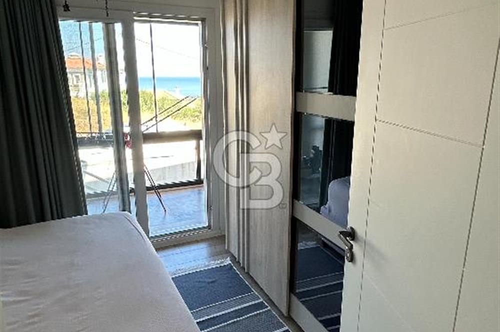DATÇA BURGAZDA SATILIK, FULL DENİZ MANZARALI DAİRE