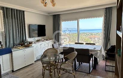 DATÇA BURGAZDA SATILIK, FULL DENİZ MANZARALI DAİRE