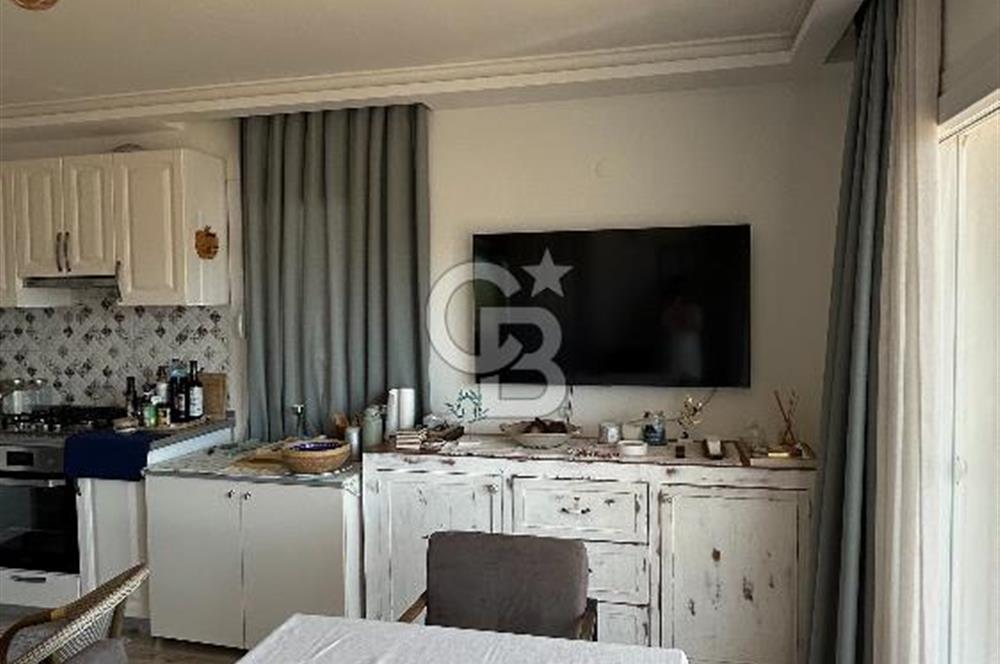 DATÇA BURGAZDA SATILIK, FULL DENİZ MANZARALI DAİRE