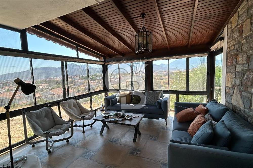DATÇA BURGAZDA SATILIK, FULL DENİZ MANZARALI DAİRE