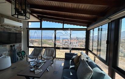 DATÇA BURGAZDA SATILIK, FULL DENİZ MANZARALI DAİRE