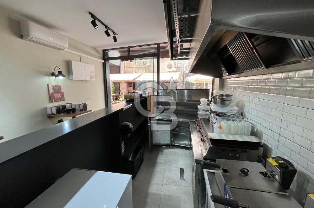 Bostanlı'da Devren Kiralık Statik Bacalı Dükkan