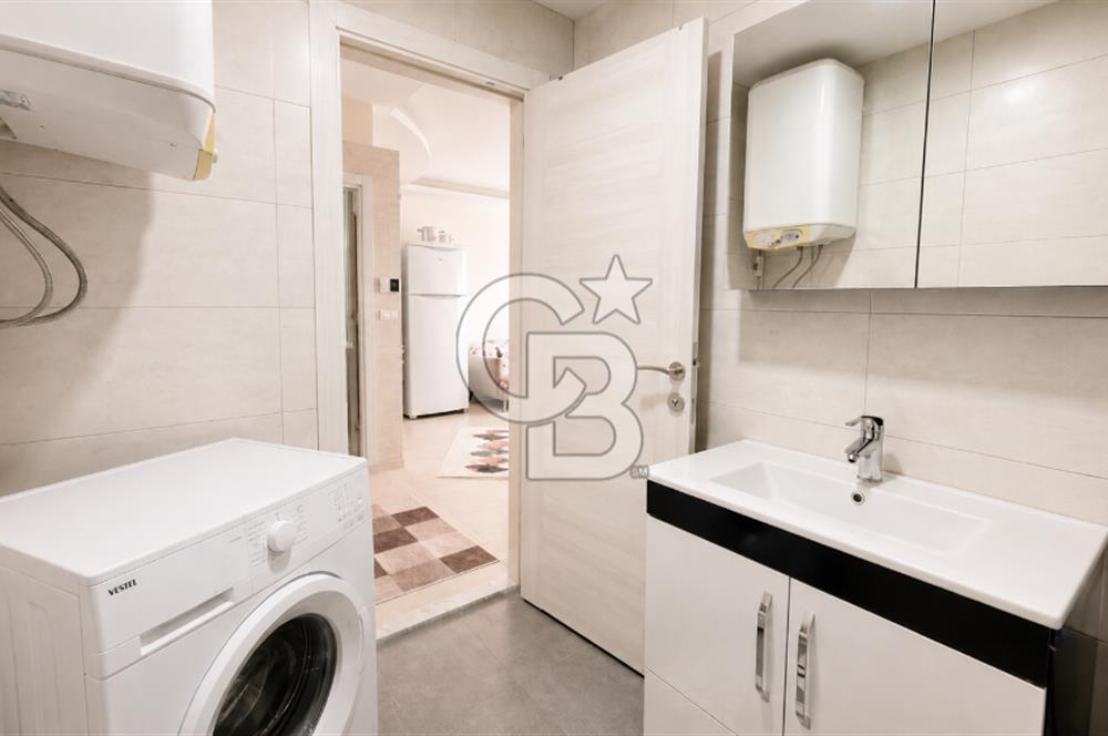 Çiğli Ateşoğlu’nda Eşyalı, Havuzlu Sitede Kiralık 1+1