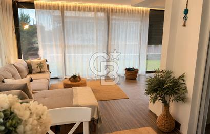 DİKİLİ ÇANDARLI'DA 2+1 MÜSTAKİL BAHÇELİ 115m2 SATILIK DAİRE