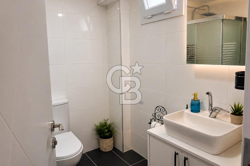 DİKİLİ ÇANDARLI'DA 2+1 MÜSTAKİL BAHÇELİ 115m2 SATILIK DAİRE