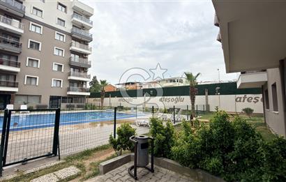 Çiğli Ateşoğlu’nda Eşyalı, Havuzlu Sitede Kiralık 1+1