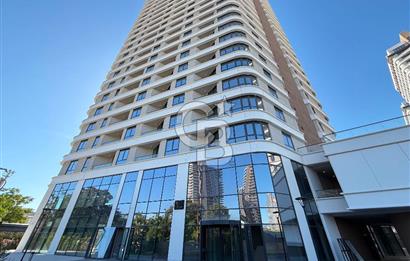 Evero İzmir'de Deniz Manzaralı 10.kat 1+1 Kiralık Daire