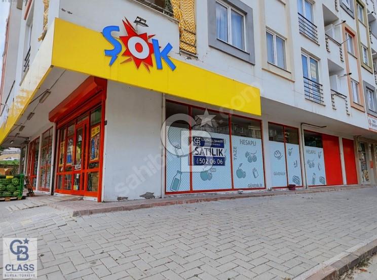 CB CLASS BURSA GÖRÜKLE ŞOK MARKET KİRACILI SATILIK 356 m2 İŞYERİ