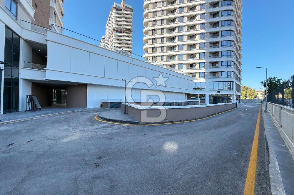 Evero İzmir'de Deniz Manzaralı 10.kat 1+1 Kiralık Daire