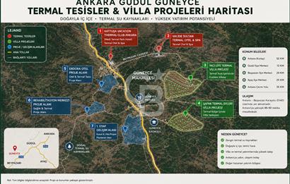 ANKARA GÜDÜL GÜNEYCE’DE | 500 m² İMARLI ARSA