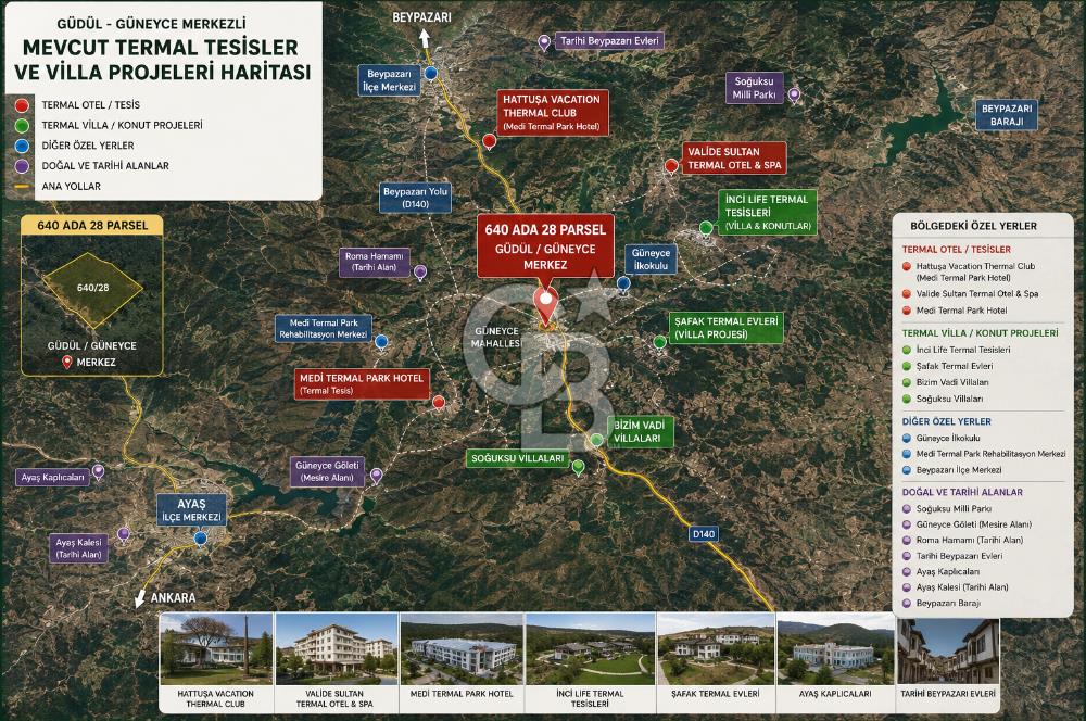 ANKARA GÜDÜL GÜNEYCE’DE | 500 m² İMARLI ARSA