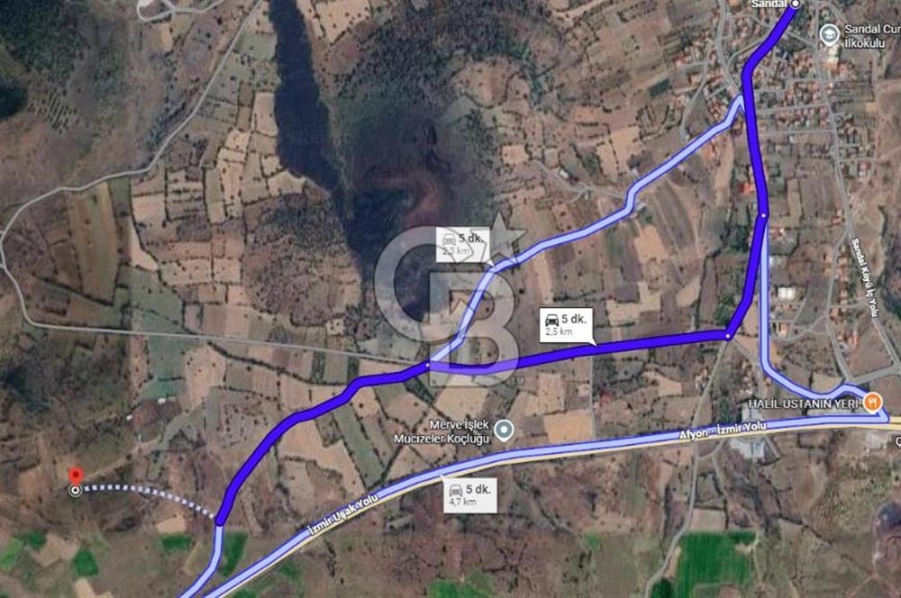 Manisa Sandal’da İzmir Yoluna 385m Mesafede Satılık Arazi