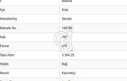 Manisa Sandal’da İzmir Yoluna 970m Yatırımlık Satılık Arazi