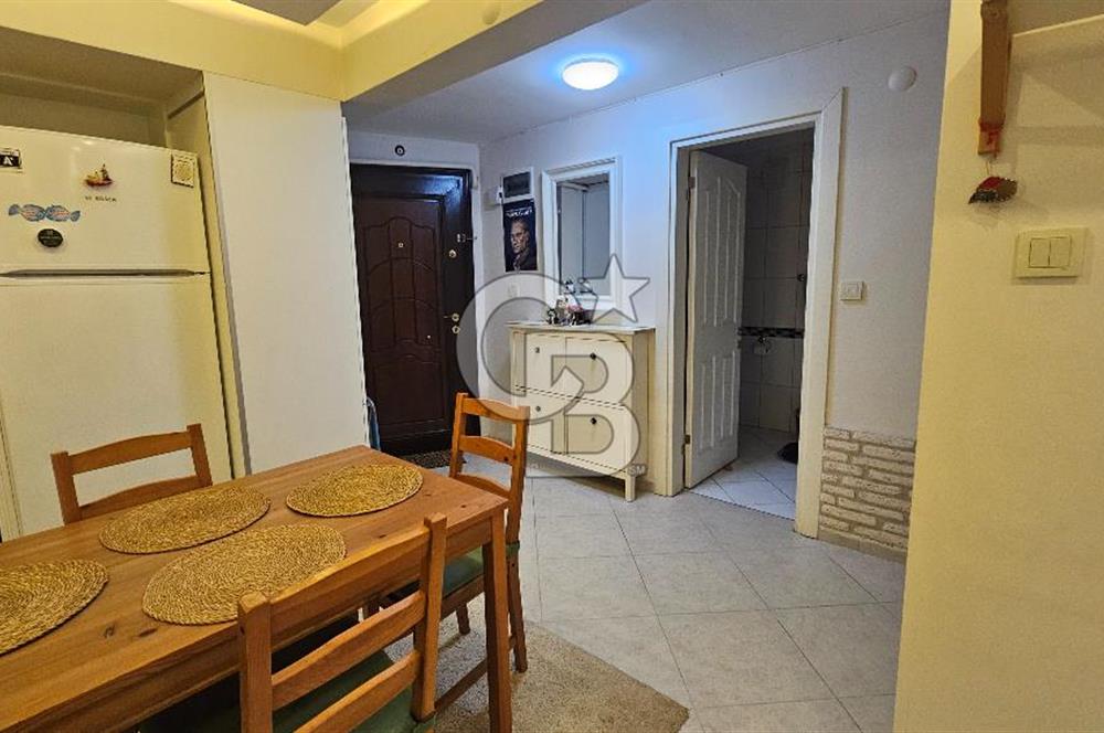 BAYRAMOĞLU ÖBİTAŞ SİTESİ’NDE DENİZ MANZARALI EŞYALI 1+1 SATILIK