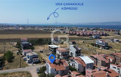 ÇANAKKALE ÇARDAK'TA,KÖPRÜ VE DENİZ MANZARALI TRİPLEKS SATILIK EV