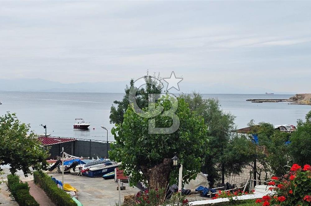 BAYRAMOĞLU ÖBİTAŞ SİTESİ’NDE DENİZ MANZARALI EŞYALI 1+1 SATILIK
