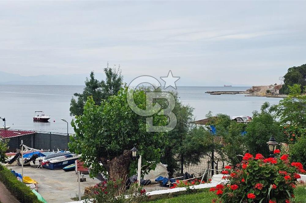 BAYRAMOĞLU ÖBİTAŞ SİTESİ’NDE DENİZ MANZARALI EŞYALI 1+1 SATILIK