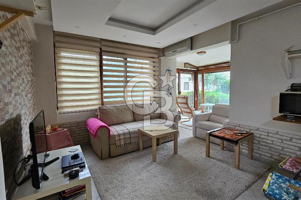 BAYRAMOĞLU ÖBİTAŞ SİTESİ’NDE DENİZ MANZARALI EŞYALI 1+1 SATILIK