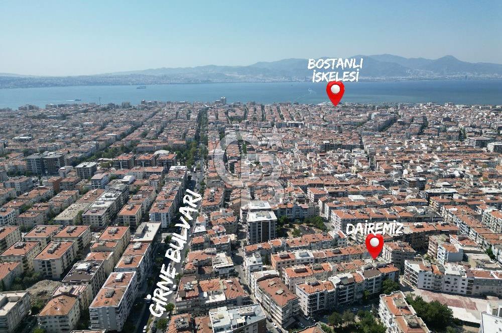 KARŞIYAKA GONCALAR’DA MERKEZİ KONUMDA SATILIK 2+1 ARA KAT DAİRE
