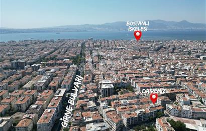 KARŞIYAKA GONCALAR’DA MERKEZİ KONUMDA SATILIK 2+1 ARA KAT DAİRE