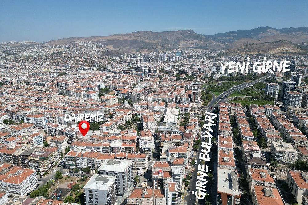 KARŞIYAKA GONCALAR’DA MERKEZİ KONUMDA SATILIK 2+1 ARA KAT DAİRE