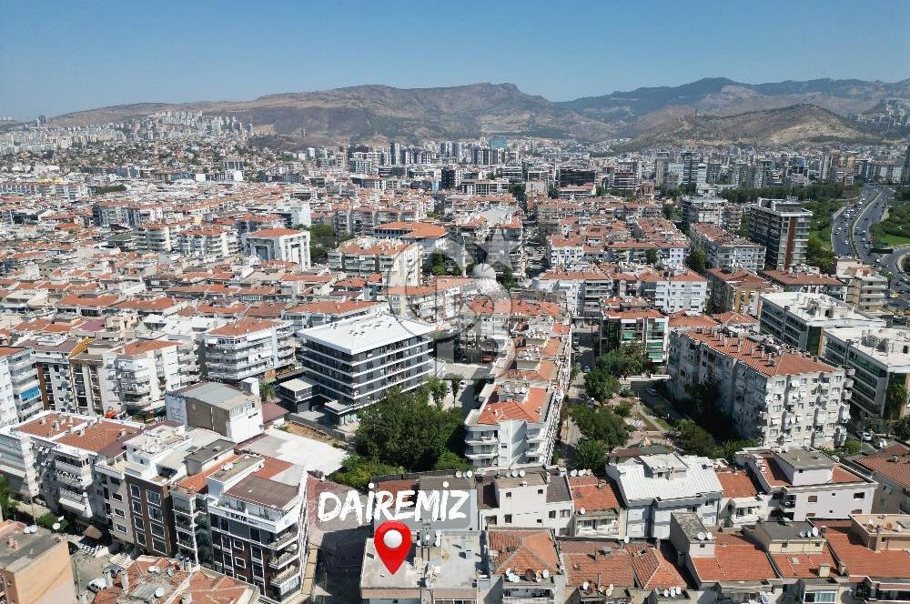 KARŞIYAKA GONCALAR’DA MERKEZİ KONUMDA SATILIK 2+1 ARA KAT DAİRE