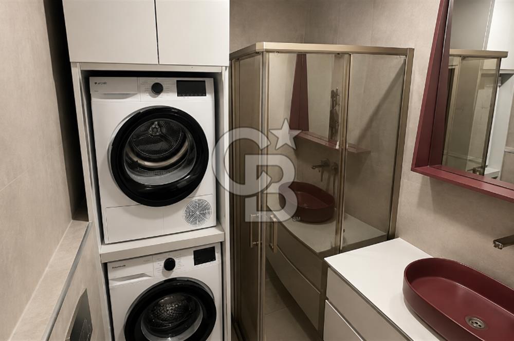 ATAŞEHİR SEMERKANT CADDESİNDE EŞYALI 1+1 BAHÇE KATI 65 M2
