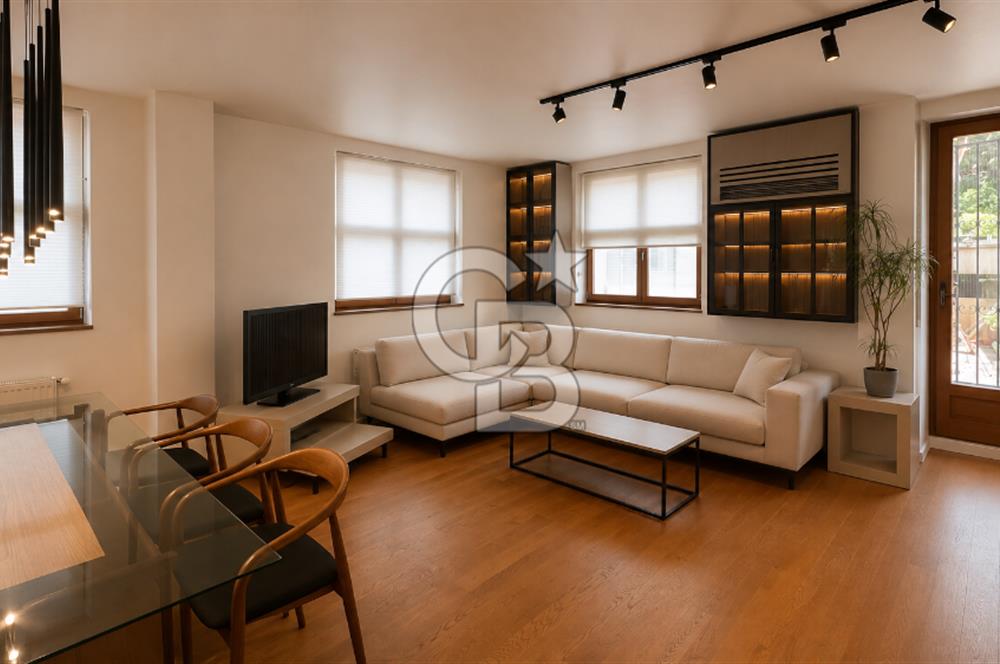 ATAŞEHİR SEMERKANT CADDESİNDE EŞYALI 1+1 BAHÇE KATI 65 M2