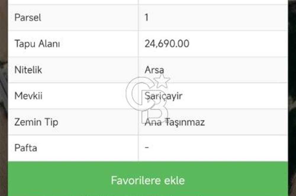 Sincan Alagöz'de Satılık 2.150.000 TL Ticari İmarlı Arsa