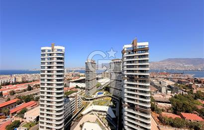 Alsancak Evora'da Full Deniz Manzaralı 1+1 Eşyalı kiralık Daire