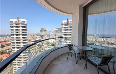 Alsancak Evora'da Full Deniz Manzaralı 1+1 Eşyalı kiralık Daire