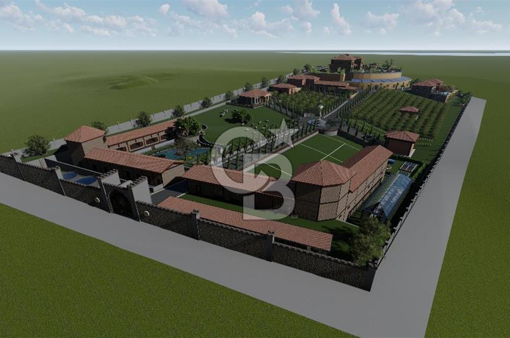 Çanakkale Assos Paşaköy'de Emsalsiz Satılık Eko-Turizm Tesisi