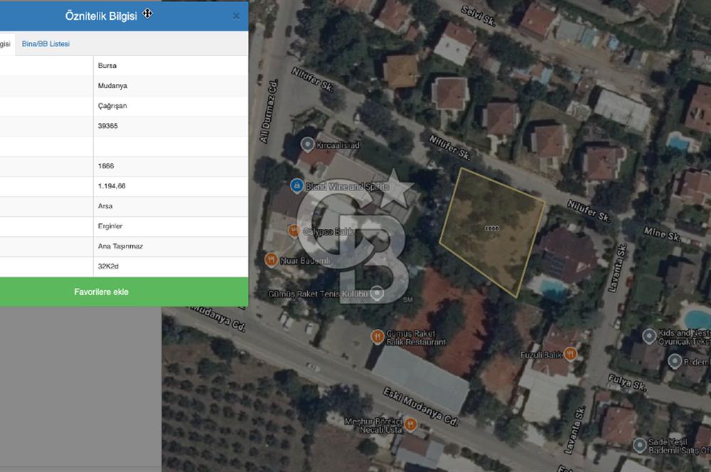 Bademli'de Merkezi Konumda Villa İmarlı Arsa