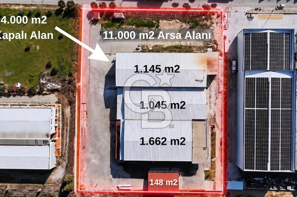 Manisa Salihli OSB Satılık Soğuk Hava Deposu ve İşleme Tesisi