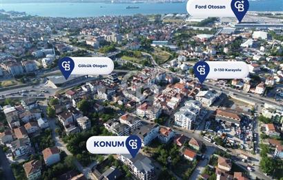 CB Envoy'dan Çiftlik mah. 3+1 Çift Cephe Çatı Dubleks
