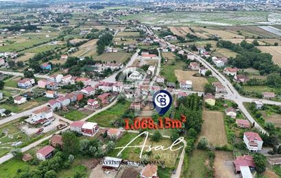 YÖRÜKLER'DE SAHİLE YAKIN 1.068 m² VİLLA İMARLI ARSA