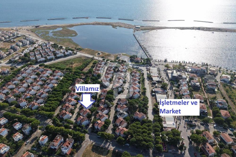 AYVALIK ALTINOVA ÇAMLIK SİTESİNDE 3+1 | ÇİFT BAHÇELİ VİLLA