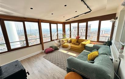 PANORAMİK ANKARA MANZARALI MASRAFSIZ SATILIK 6+2 DUBLEKS DAİRE