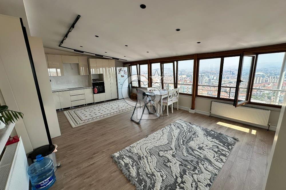 PANORAMİK ANKARA MANZARALI MASRAFSIZ SATILIK 6+2 DUBLEKS DAİRE