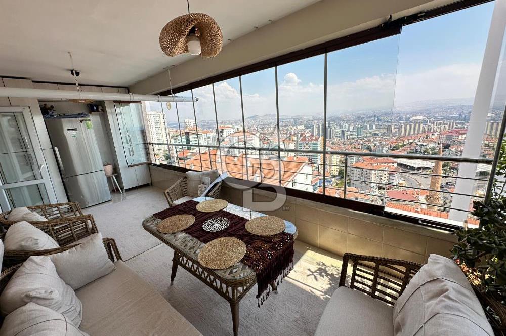 PANORAMİK ANKARA MANZARALI MASRAFSIZ SATILIK 6+2 DUBLEKS DAİRE