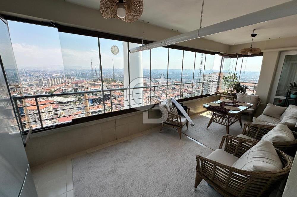 PANORAMİK ANKARA MANZARALI MASRAFSIZ SATILIK 6+2 DUBLEKS DAİRE