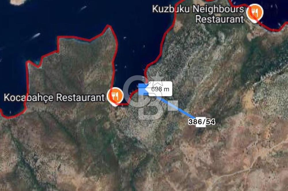 MUĞLA BOZBURUN ADASI TEK TAPU FIRSAT YATIRIM DENİZE 700 Metre