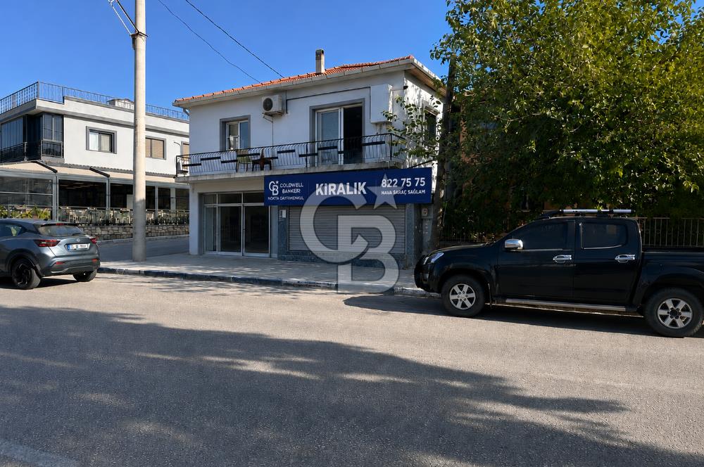 Foça Bağarası Ana Cadde Üzerinde Kiralık Dükkan