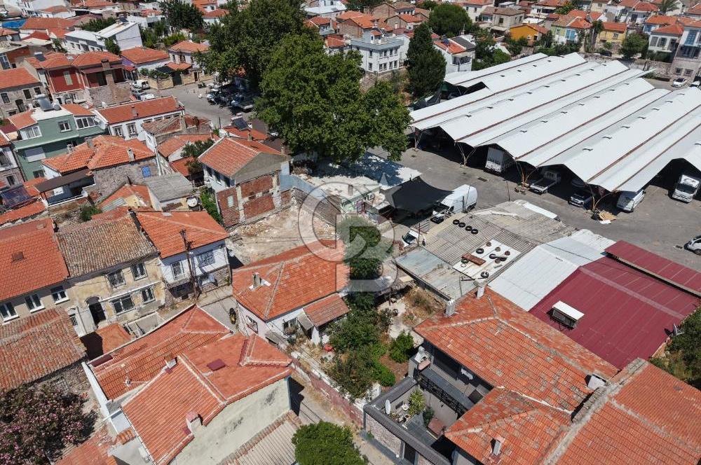 AYVALIK ZEKİBEY MAHALLESİ MERKEZİ KONUM BAHÇELİ YATIRIM FIRSATI